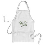 Lambton the Metallic Green Dragon aprons