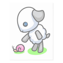 Lamby-Pie Snail Mail Postcard