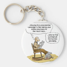 LAME HORSES KEY CHAIN