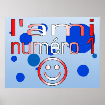 L'Ami Numéro 1 in Canadian Flag Colours for Boys Print