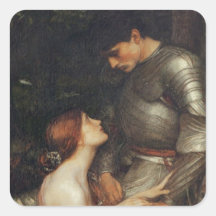 Lamia [John William Waterhouse] Square Sticker