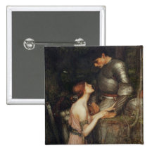 Lamia Pinback Button