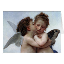 L'Amour et Psyché, Enfants – William Bouguereau Card