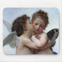 L'Amour et Psyché, Enfants – William Bouguereau Mousepads