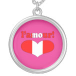 L'Amour - Love in Canadian - Valentine's Day Necklace