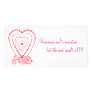 L'amour Photo Card Template