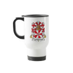 Lamoureux Family Crest mugs