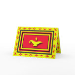Lamp Diwali Card