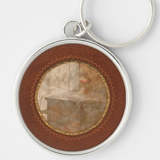 Lamp - I used to write letters Keychain