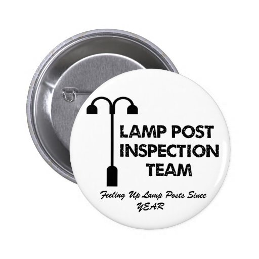 Lamp Post Inspection Team Pins