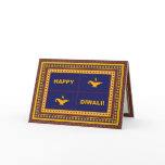 Lamps & Stars Diwali Card