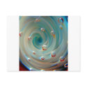 Lampwork Boro Glass Pasyel Bubble Nebula postcards