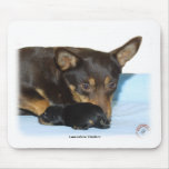Lancashire Heeler with puppy Mouse Mat