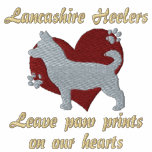 Lancashire Heelers Leave Paw Prints embroidered shirts