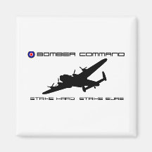 Lancaster Bomber - Bomber Command Magnets