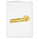 Lancaster Drinking Team tee shirts cards