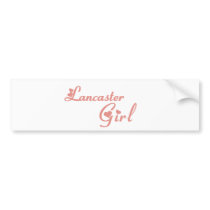Lancaster Girl tee shirts Bumper Stickers