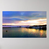 Lance Cove Beach View, Newfoundland Poster