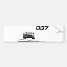 Lancia 037 bumper sticker