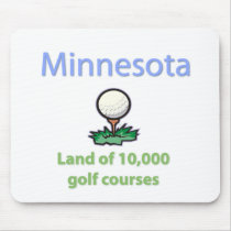 Land of 10,000 Golf Courses mousepads