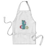 Land of the Free Corgi Apron