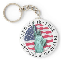 Land of the Free... Key Chain