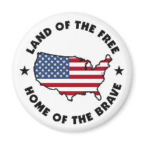 Land of the Free magnet