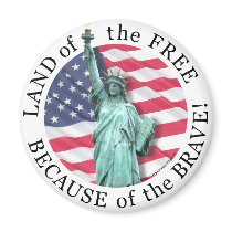 Land of the Free... Fridge Magnets