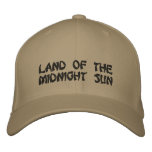 LAND OF THE MIDNIGHT SUN embroidered hats