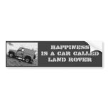 Land rover Bumper sticker bumper stickers