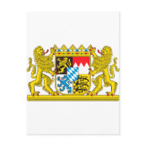 Landeswappen Bayer Postkarte