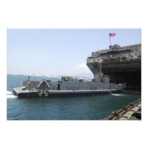 Landing Craft Utility moving into position