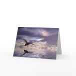 Landing Mallard Duck Wildlife Photo Greeting Card