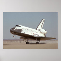 Landing of Space Shuttle Atlantis (STS-61B) Posters