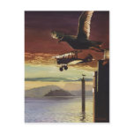 "Landing Patterns" Watercolor Art postcards