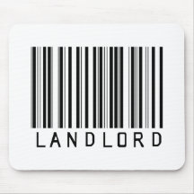 Landlord Bar Code Mousemat