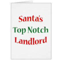 Landlord Top Notch Greeting Cards