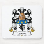 Landry Family Crest mousepads
