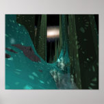 Landscape 2, ice planet posters