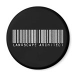 Landscape Architect Bar Code magnets