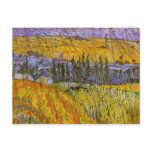 Landscape at Auvers in the Rain, Vincent van Gogh postcards
