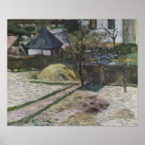 Landscape at Osny - 1881 Poster