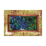 Landscape border for art or photos wrapped print