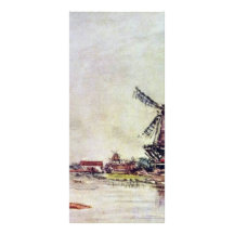 Landscape By Jongkind Johan Barthold (Best Quality Rack Cards