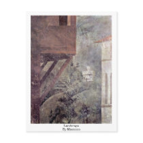 Landscape By Masaccio Post Card