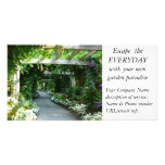 Landscape Design Garden Structure Business photo cards