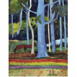 Landscape In Tahiti By Gauguin Paul (Best Quality) photo sculptures