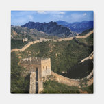 Landscape of Great Wall, Jinshanling, China Magnets