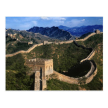 Landscape of Great Wall, Jinshanling, China Postcards