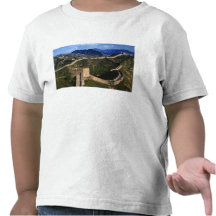 Landscape of Great Wall, Jinshanling, China T-shirts